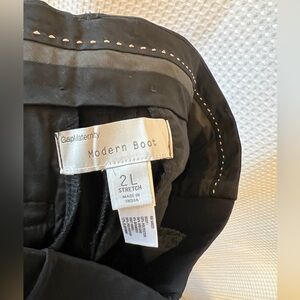 GAP Maternity Black Modern Boot Pants, Size 2L